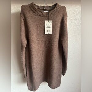 New Zara Knit Sweater Dress size XS